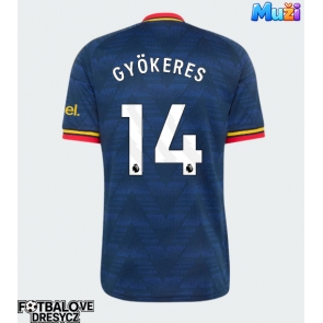 Arsenal Viktor Gyokeres #14 Venkovní Dres 2026-27 Krátký Rukáv